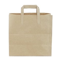 Çanta Kraft 30x28x16 Cm Düz Sap
