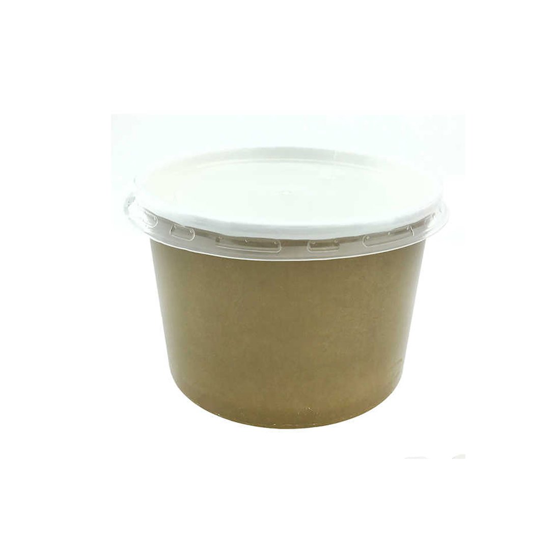 Soup Bowl Cardboard KRAFT