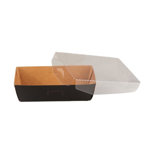 Conical Box with Acetate Lid Small, 100 pcs
