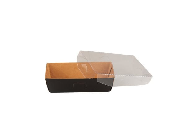 Box Conical Acetate Lid Small 100 Pieces