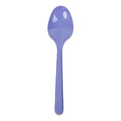 Plastic Luxury Spoon Lilac 25 pieces