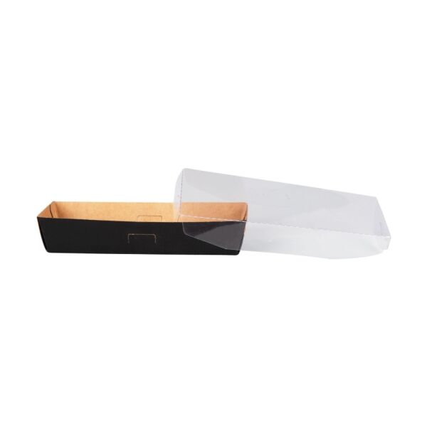 Conical Box with Acetate Lid Large, 100 pcs