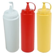 Plastic Ketchup, Mayonnaise, Sauce Bottle 700 ml