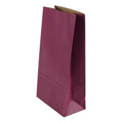 Kraft Paper Bag Square Bottom Purple 15x29x8 cm 250 pcs