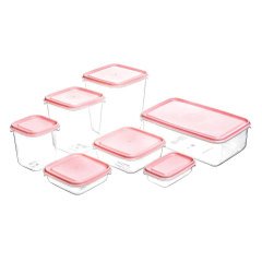 Storage Box 2/1.75/1.25/0.5/0.5/0.25/0.15 Liter 7-Piece