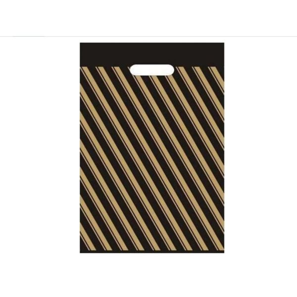 Reinforced Nylon Bag Black 40x50 cm No: 4 50 Piece Package