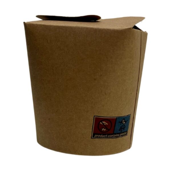 Yemek Kutusu Doner Box 16 Oz Kraft 50 Adetli
