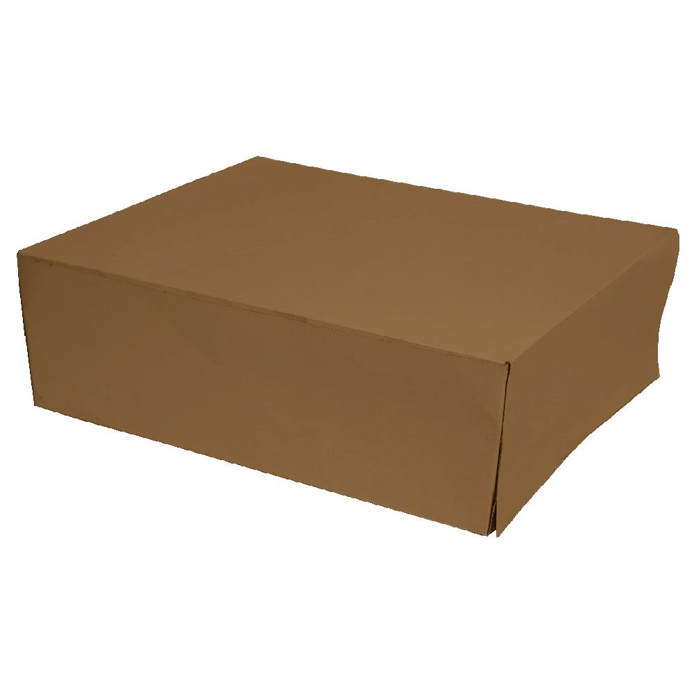 Box Field Cake Chrome Cardboard 33x43x13 Cm 50 Pieces