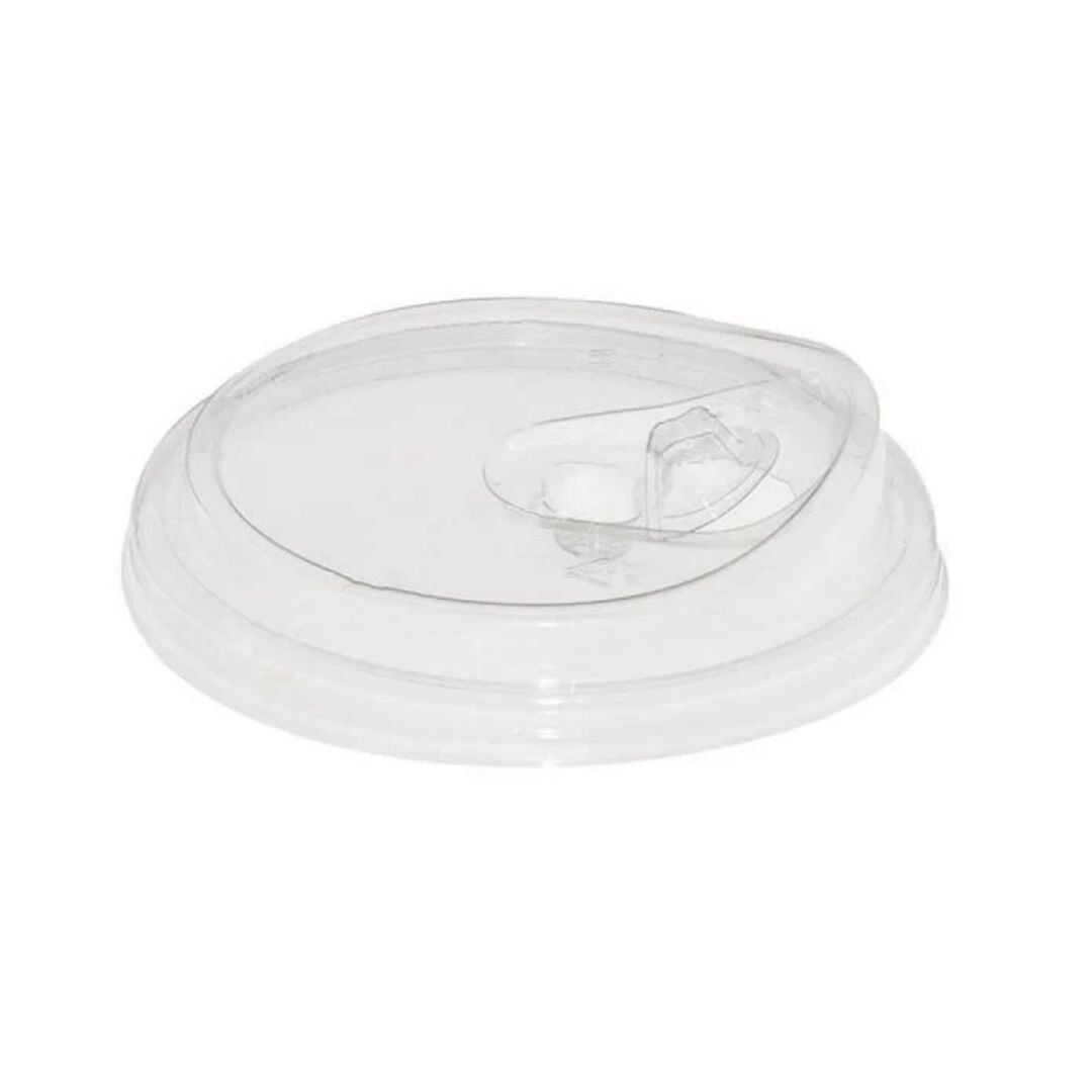 Plastik Bardak Kapağı Klips PET, çap 95mm 100 adetli 100 ADET