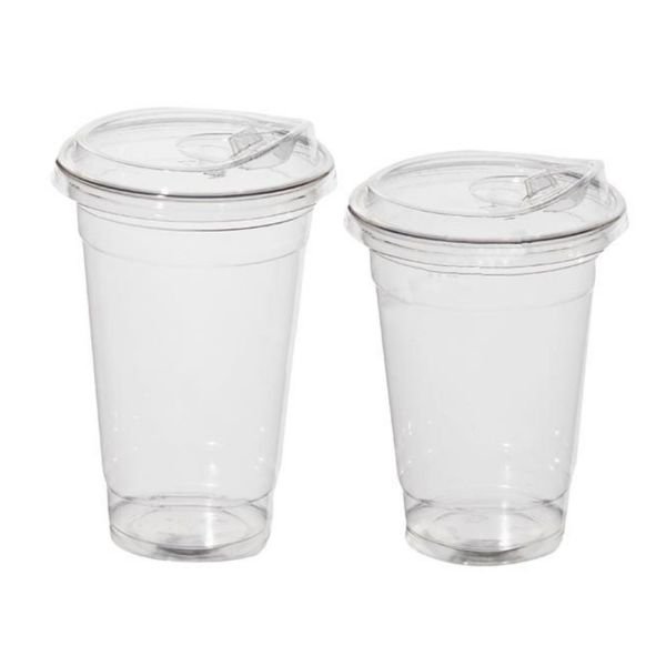Plastic Cup Lid Clip PET, diameter 95mm 100 pcs
