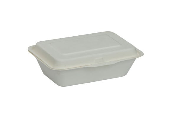 Ekolojik Yemek Kabı 800 ml Kapaklı 50 Adet