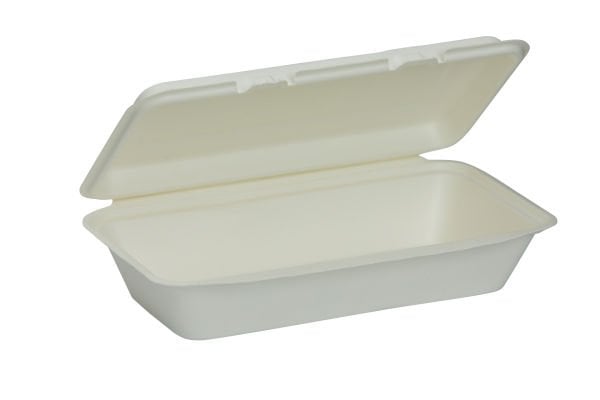 Ekolojik Yemek Kabı 1000 ml Kapaklı 50 Adet