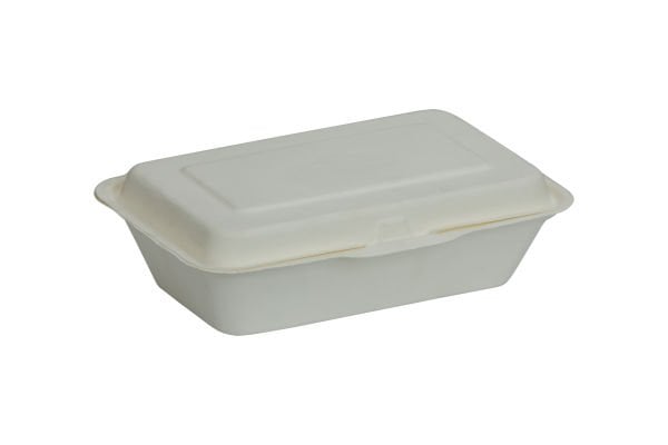 Ekolojik Yemek Kabı 1000 ml Kapaklı 50 Adet