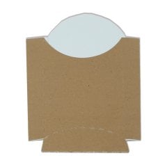 Kutu Cips Büyük Kraft 15x9x4 Cm 100 Adetli