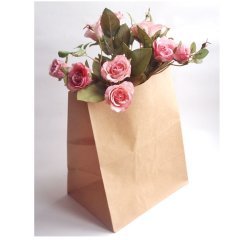 Kese Kraft 22x28x11 Cm Kare Dipli 250 ADETLİ PAKET