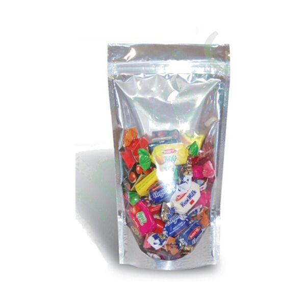 Kilitli Doypack Şeffaf Metalize Cpp 8,5x14,5x2,5 Cm 250 ADETLİ PAKET