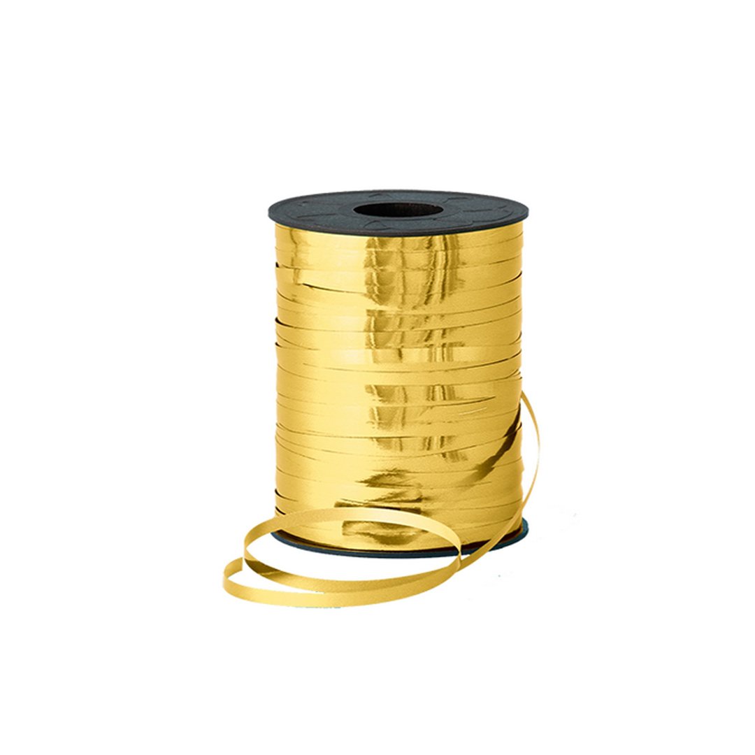 Raffia 8mm 200 m METALLIZED