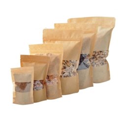 Kilitli Doypack Kraft Pencereli Numune Seti