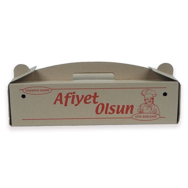 Kutu Lahmacun Saplı Tst Küçük 12x40x10Cm 100 Adetli