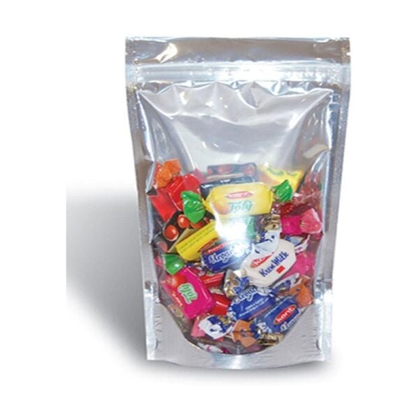 Zip-Lock Doypack Clear Metallized CPP 15x24x4 cm